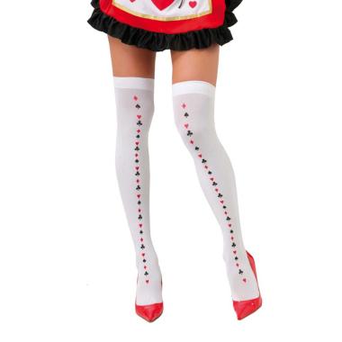 Collant Autoreggenti Poker |Leg Avenue