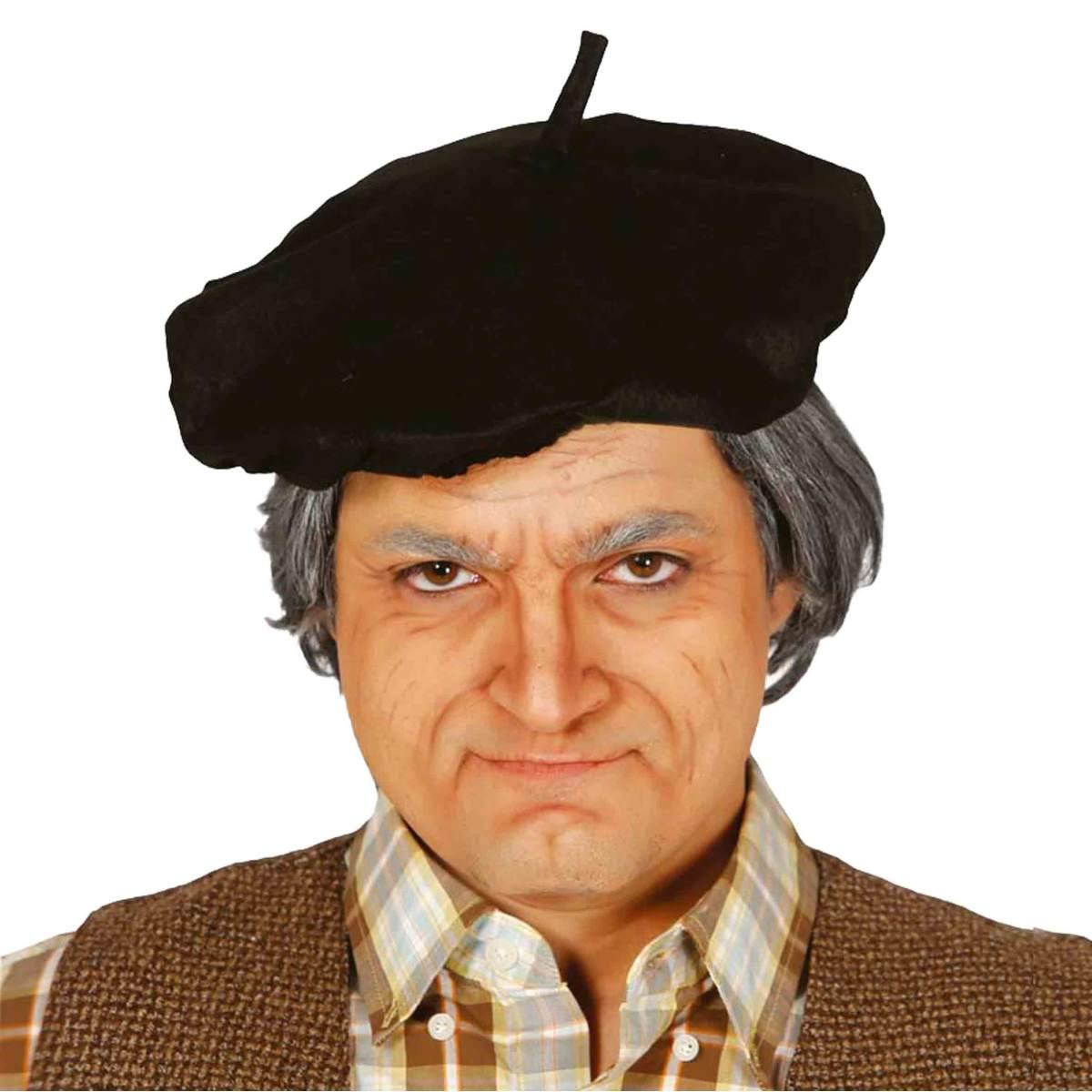 Cappello Basco Siciliano Nero |Carnival Toys