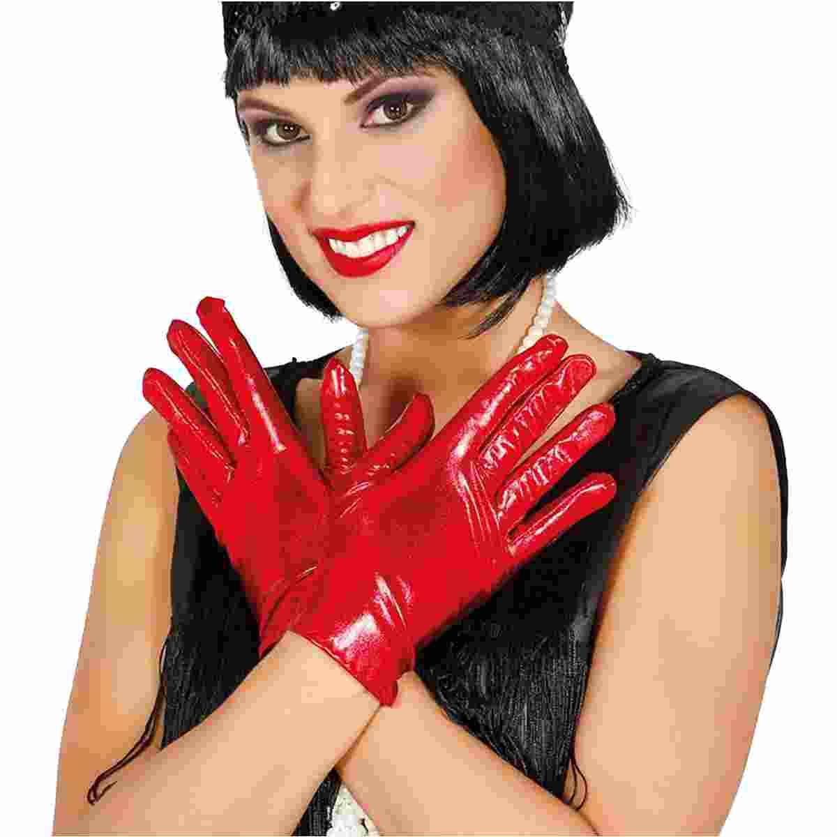 Guanti Rossi Corti |Carnival Toys