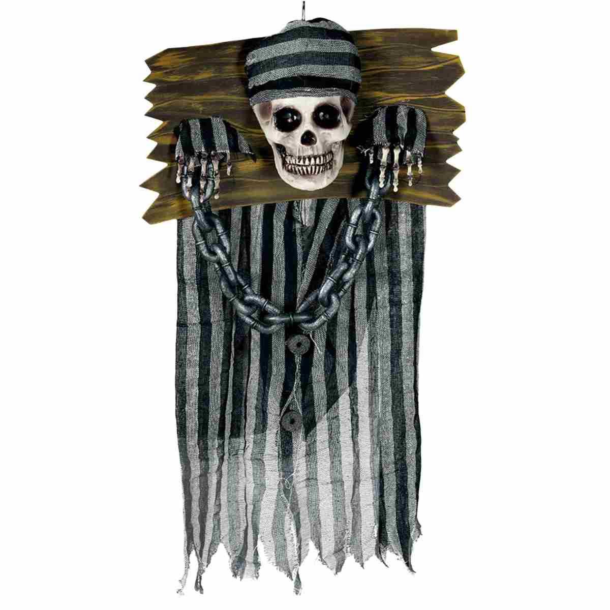 Scheletro Prigioniero con Luci e Suoni cm.80 |Guirca