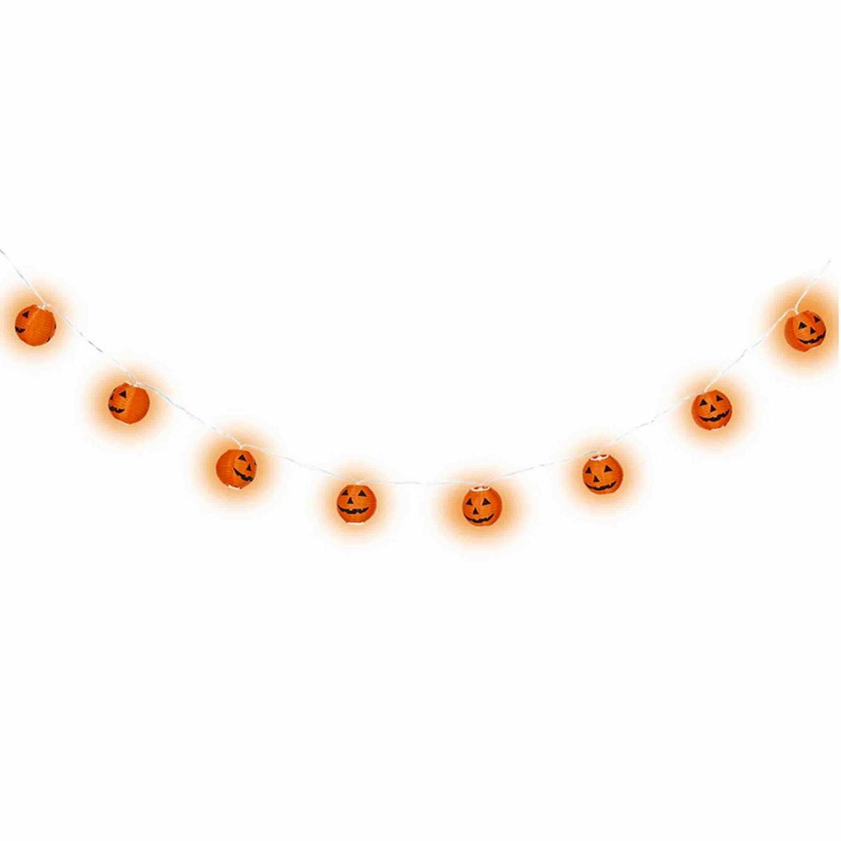 Festone Halloween Zucche Luminose cm.220 |Carnival Toys