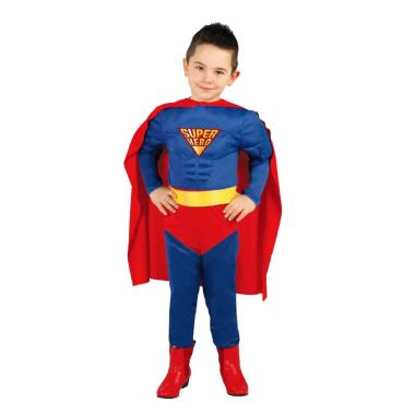 Costume Super Eroe Muscoloso |Guirca