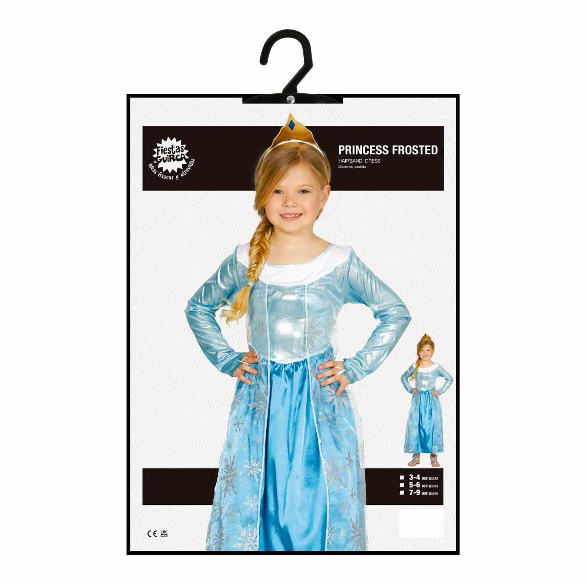 Costume principessa dei ghiacci