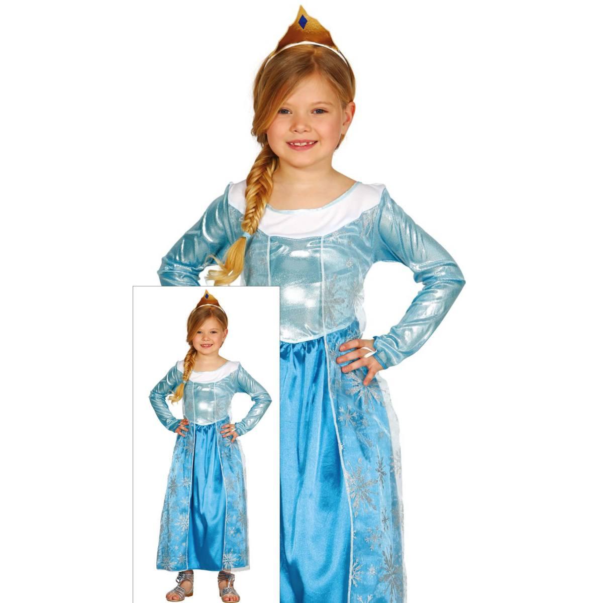 Costume principessa dei ghiacci