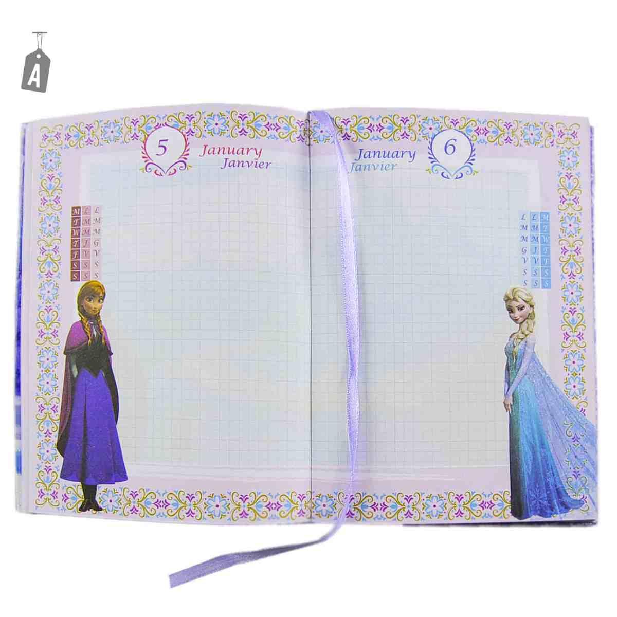Diario Frozen Elsa e Anna 2 Modelli |Disney