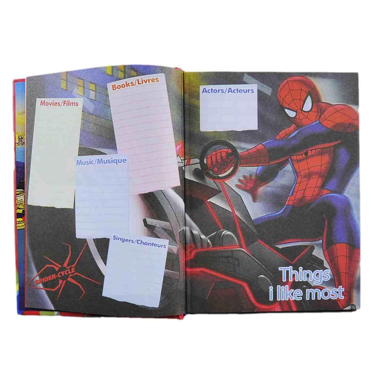 Diario Spiderman Ultimate cm.20 |Marvel