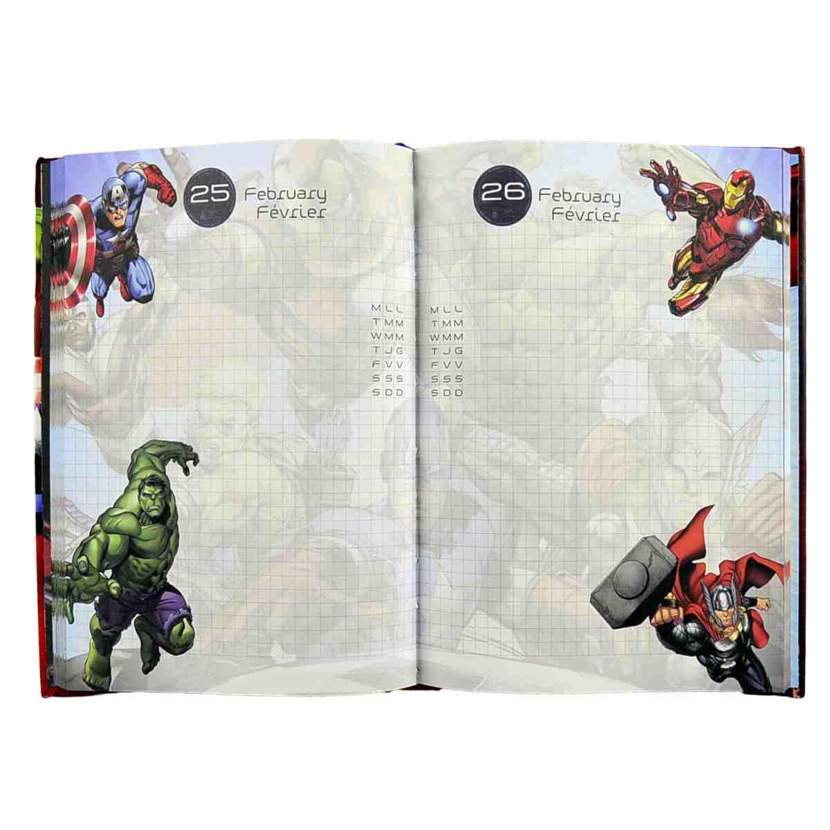 Diario Advengers cm.20 |Fabriano