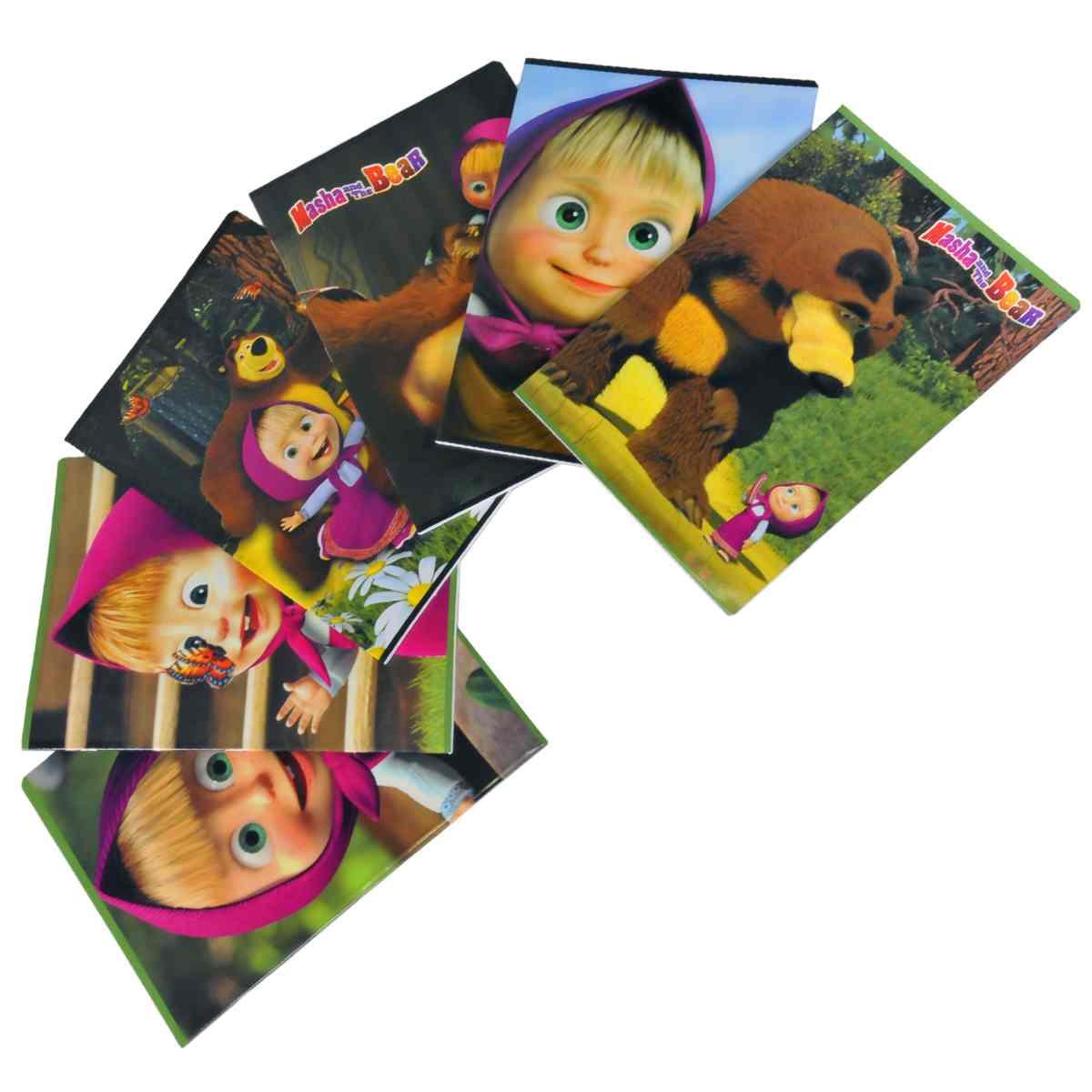 Quaderno Mod. A4 Riga Q Masha e L'Orso |M2 Store