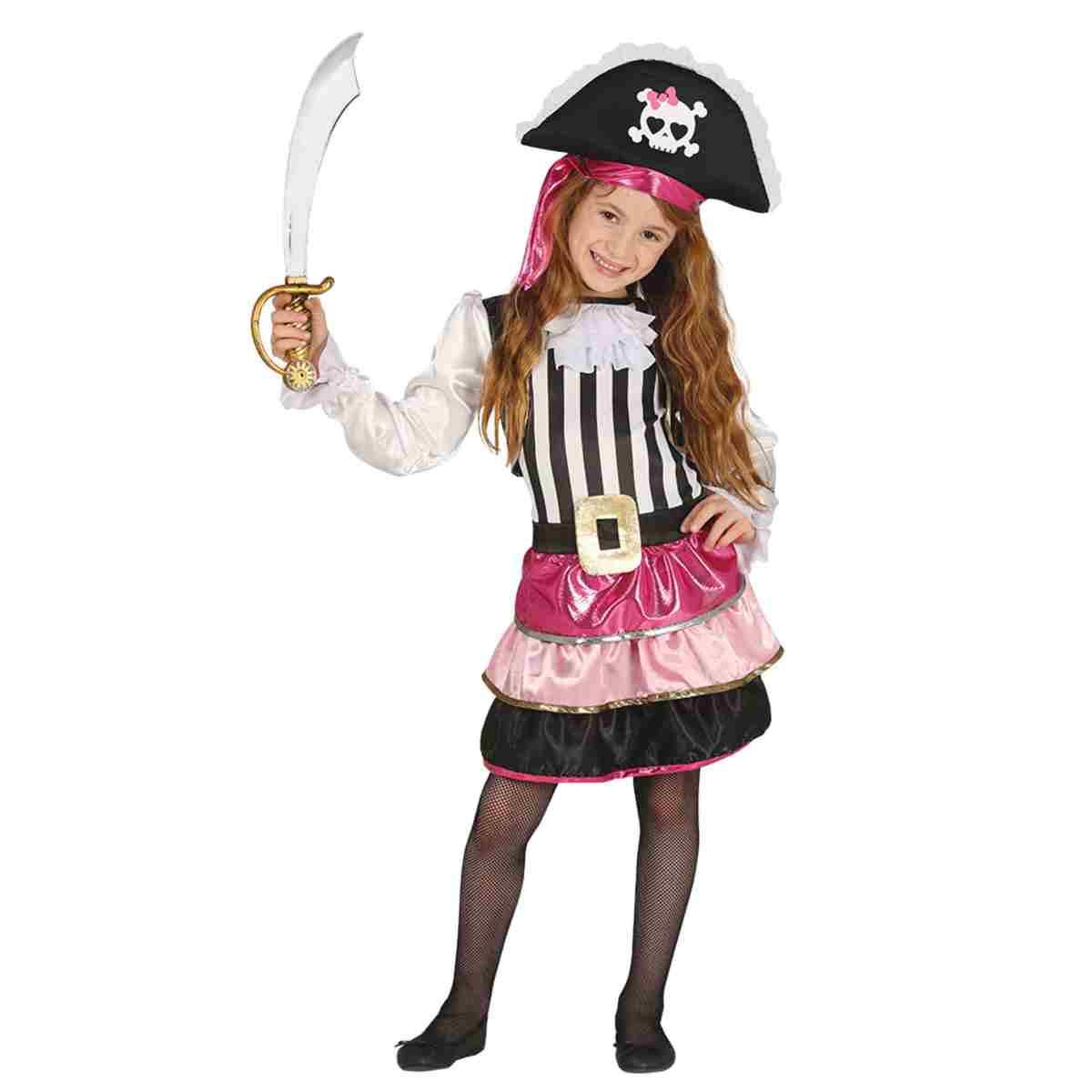 Costume Piratessa Rosa |Guirca