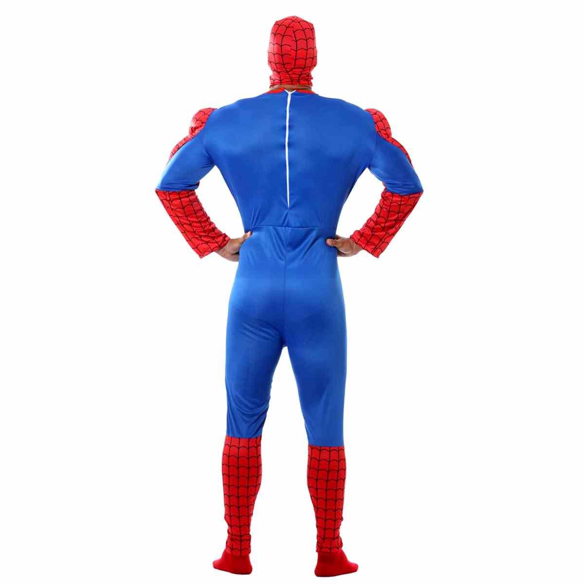 Costume Super Eroe Spider Muscoloso |Guirca