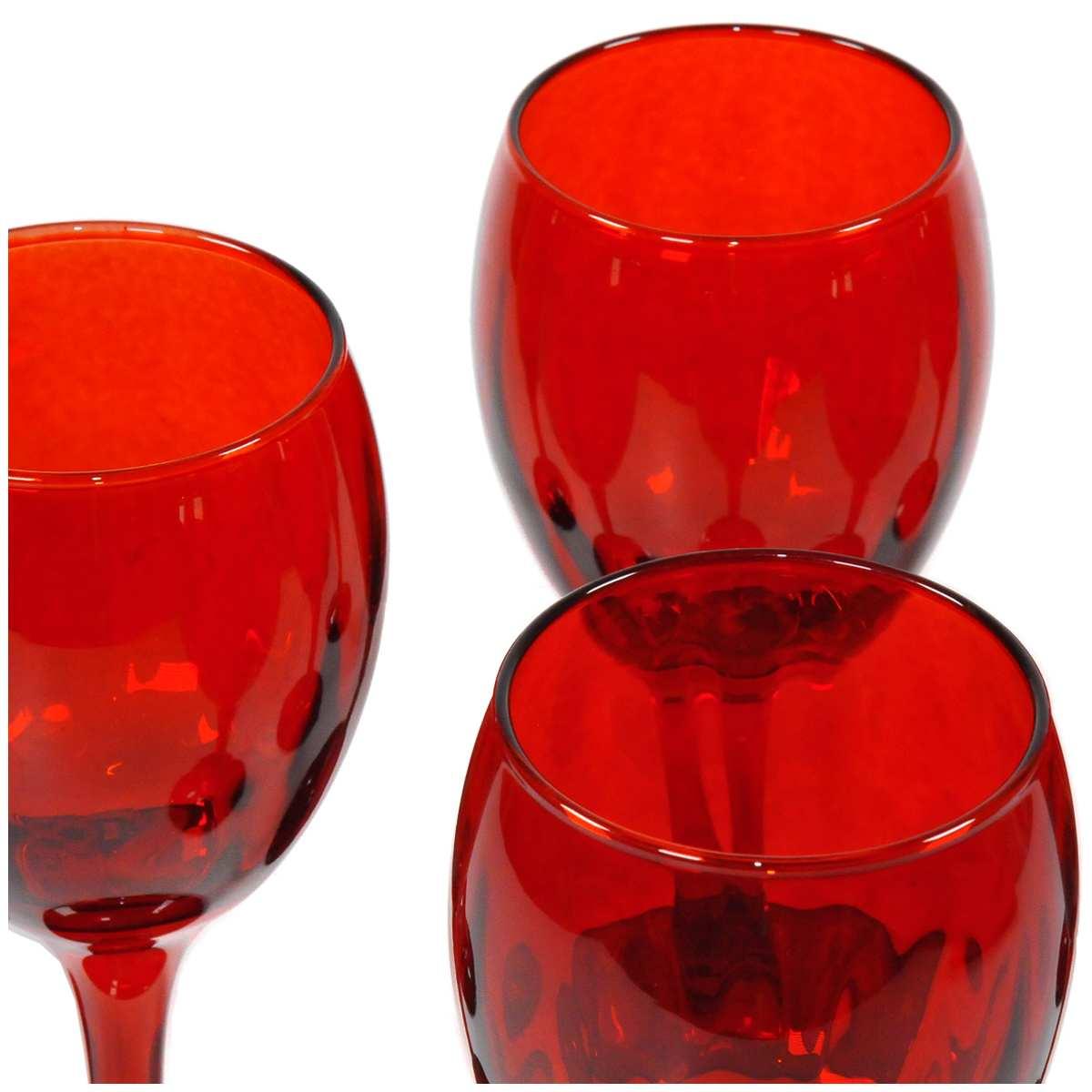 Bicchieri Vetro Set pz.6 Vino Rosso ml.200 |M2 Store