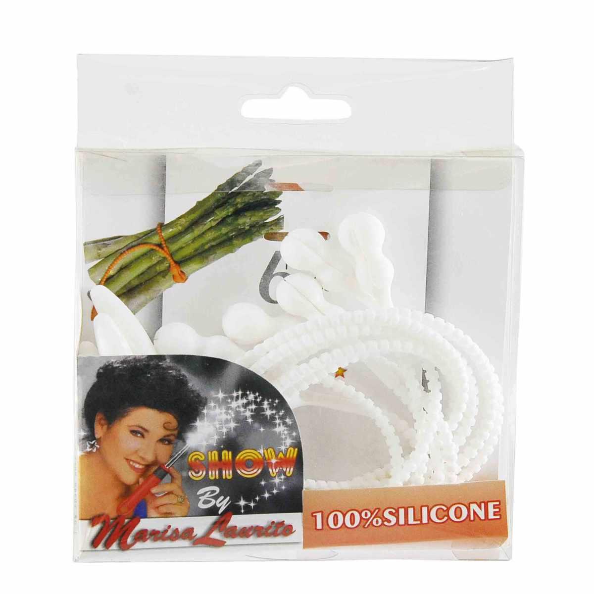 Lacci Silicone pz.6 Gp&My Show Laurito | Pedrini