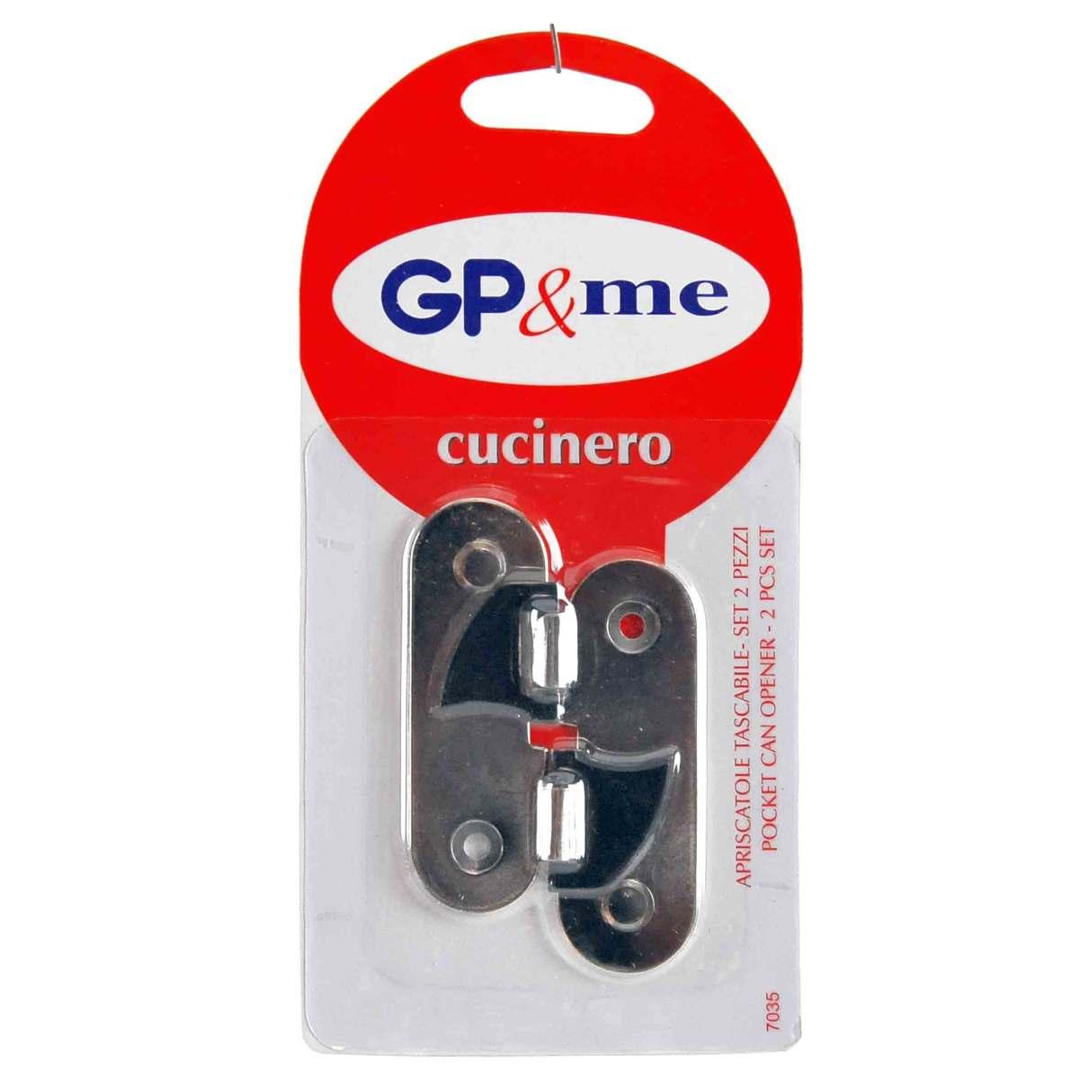 Apriscatole Inox Tascabile GP&My Cucinero | Pedrini