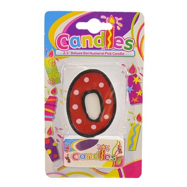 Candelina Compleanno N.0 Multicolor |Ciao