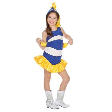 Costume Pesce Blu |Wilbers
