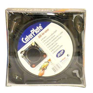 Piatti Plastica Cater Black Set pz.10 |M2 Store