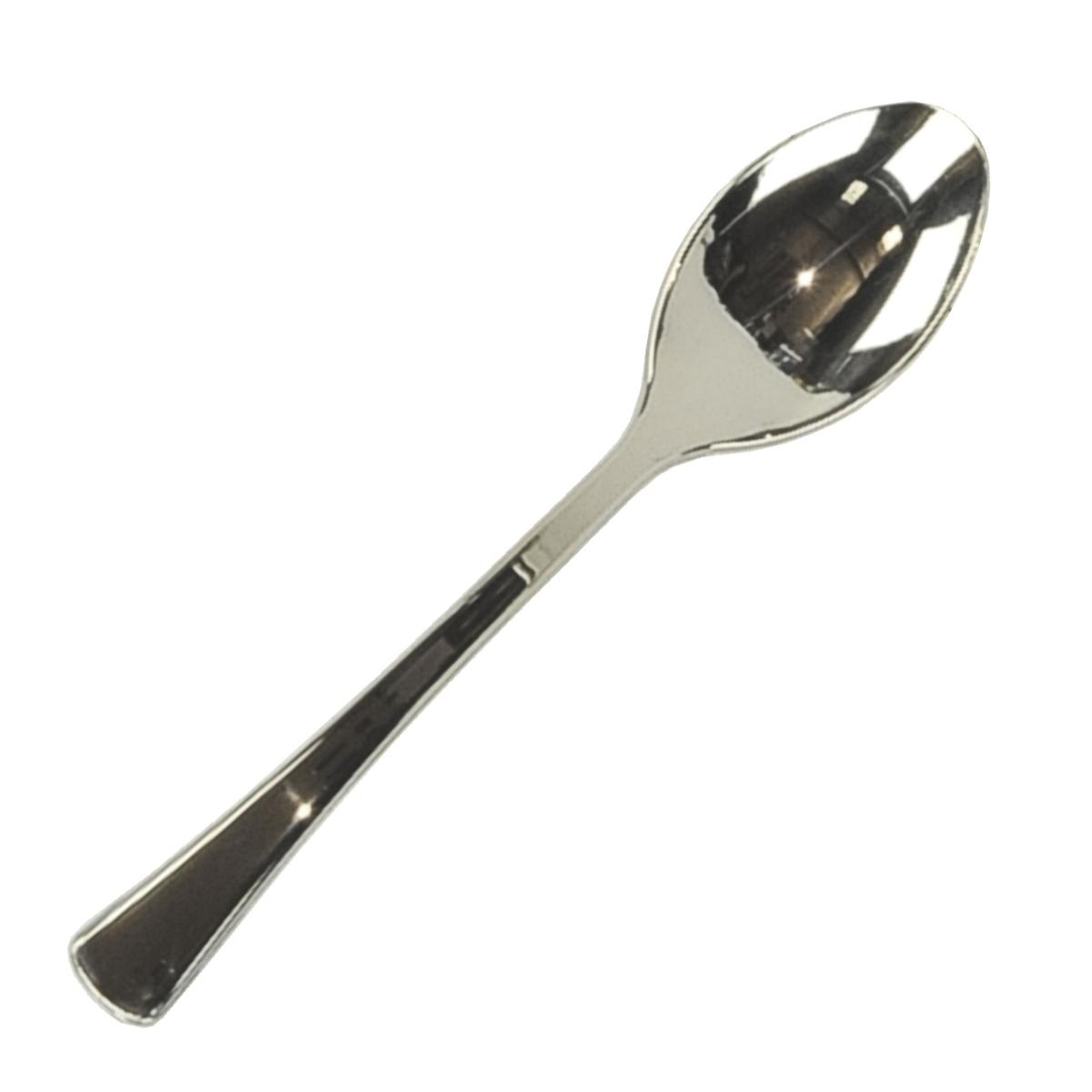 Posate Party Cucchiaio PVC Set pz.50 Inox Metal Cater |M2 Store