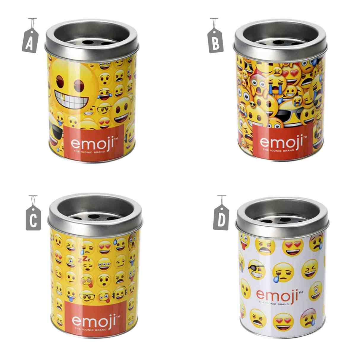 Posacenere Metallo Tondo Emoticones cm.7,5xh10 | M2 Store