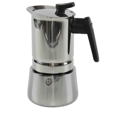 Caffettiera Moka Pedrini 6 Tazze Inox Induzione | M2 Store
