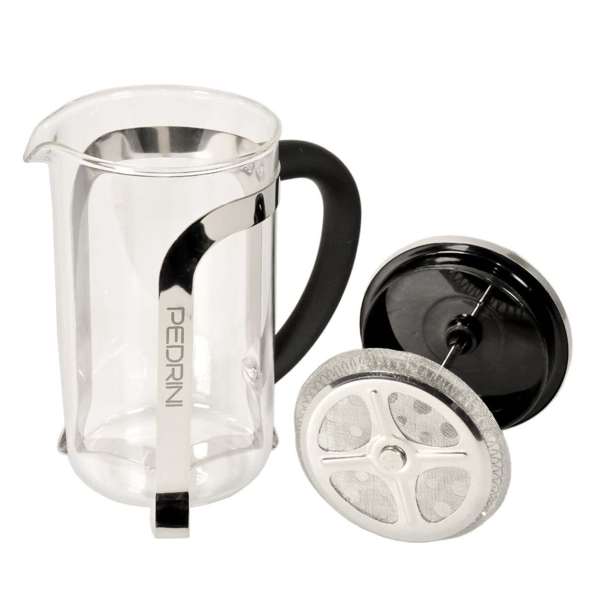 Infusiera Pedrini Inox Vetro 600ml | Pedrini