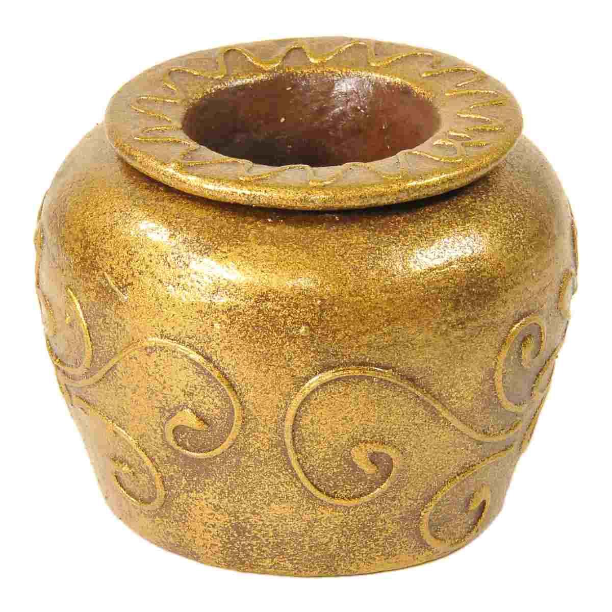 Posacenere Oriente Terra Cotta Oro | M2 Store