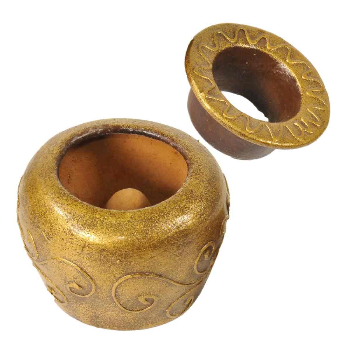 Posacenere Oriente Terra Cotta Oro | M2 Store