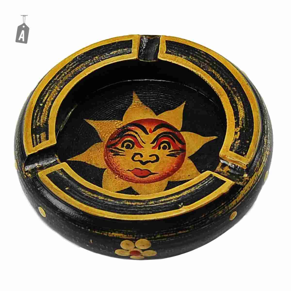 Posacenere Sole Legno cm..12 2 Modelli Assortiti | M2 Store