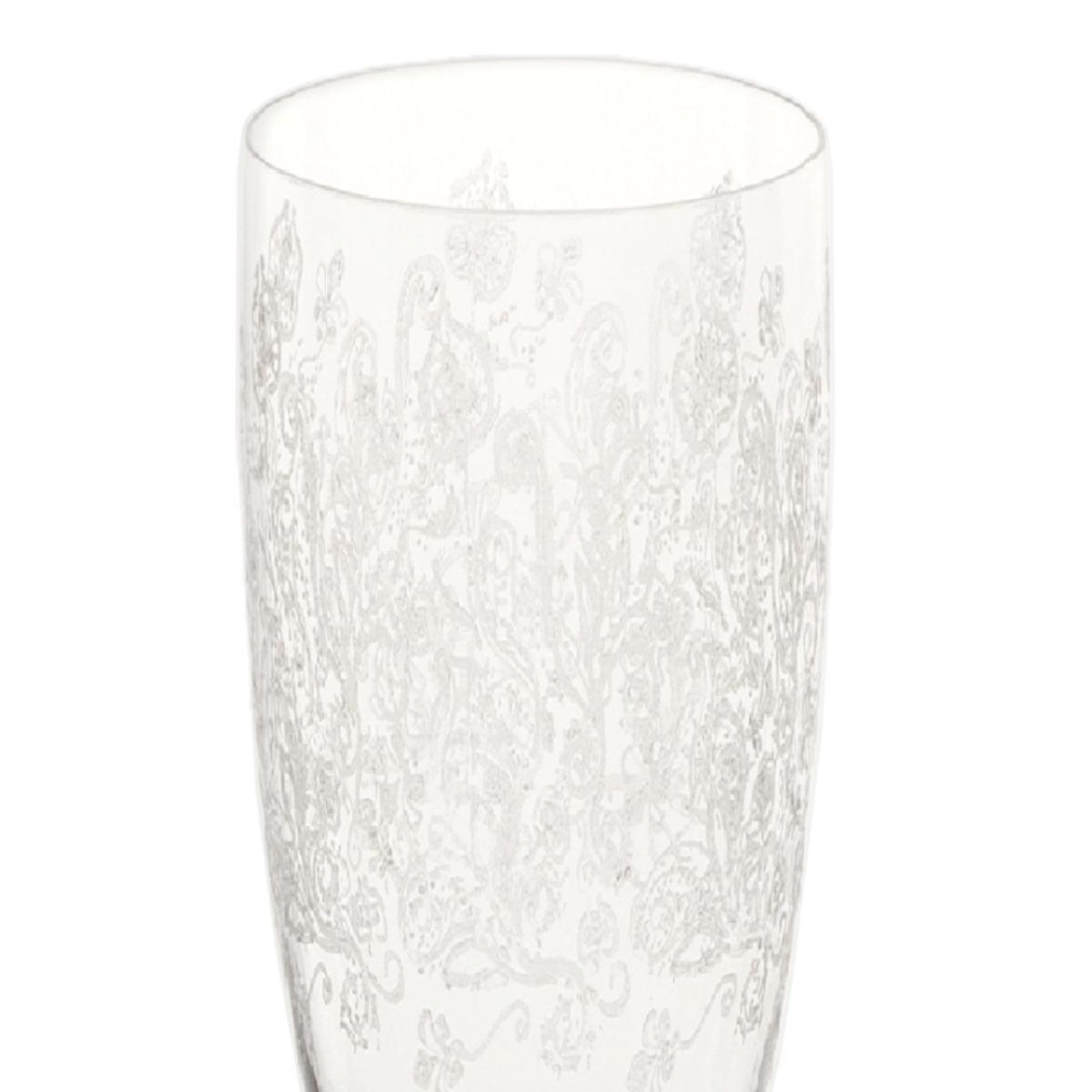 Bicchieri Vetro Set pz.6 Flute Estro ml.200 | Cre.Art