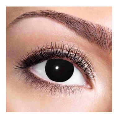 Lenti a Contatto Trimestrali Nere Set pz.2 |Zoelibat