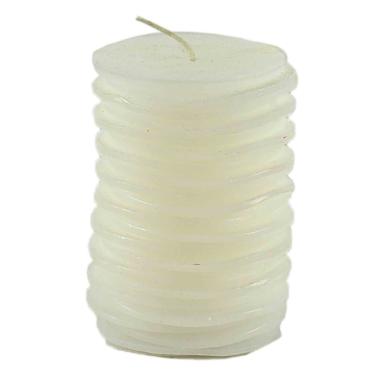 Candela h16 cm. Crazy Sfoglie Bianca | M2 Store