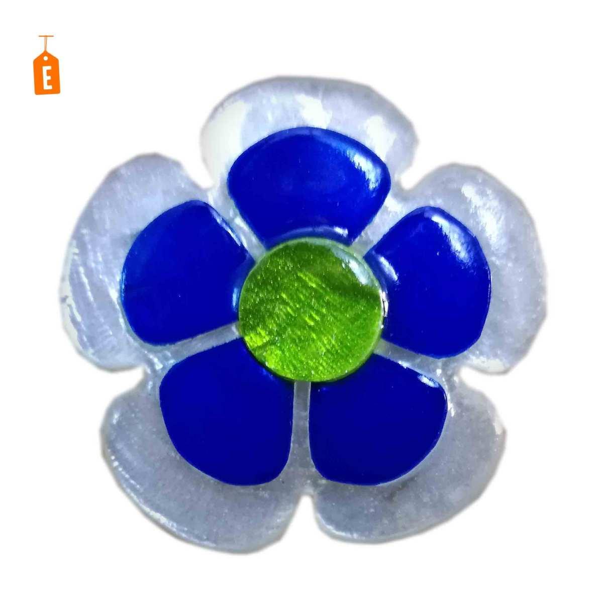 Anello Madreperla Fiore cm.3,5 6 Colori |Carnival Toys