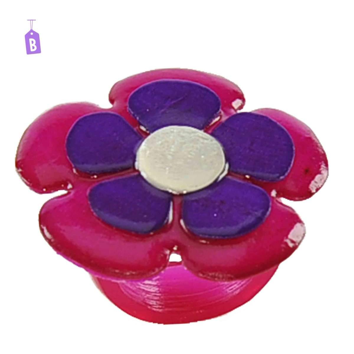 Anello Madreperla Fiore cm.3,5 5 Colori |Carnival Toys