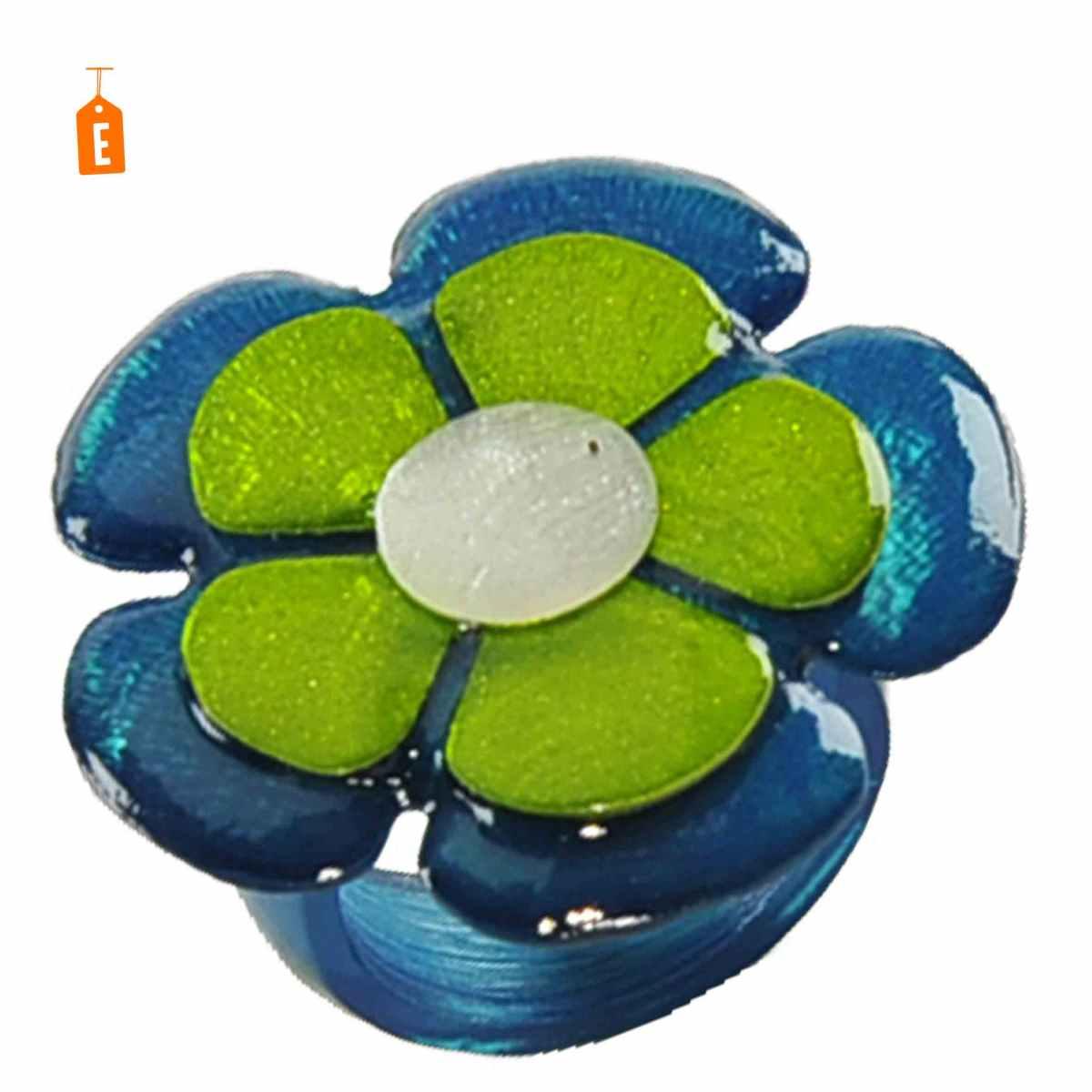 Anello Madreperla Fiore cm.3,5 5 Colori |Carnival Toys