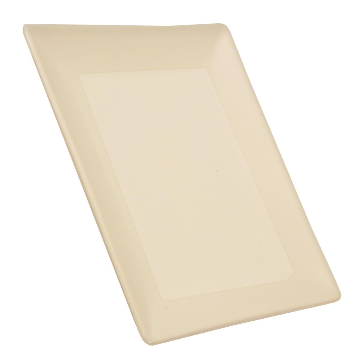 Piatto Tavola Ceramica cm.18x18 Bianco | M2 Store