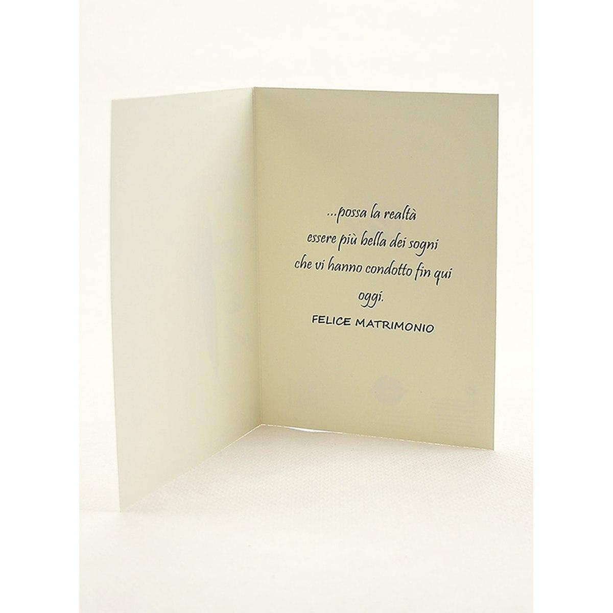 Biglietto Auguri Matrimonio cm.19xh13 6 Modelli |M2 Store