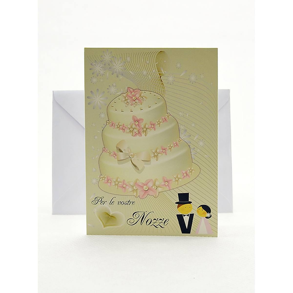 Biglietto Auguri Matrimonio cm.19xh13 6 Modelli |M2 Store