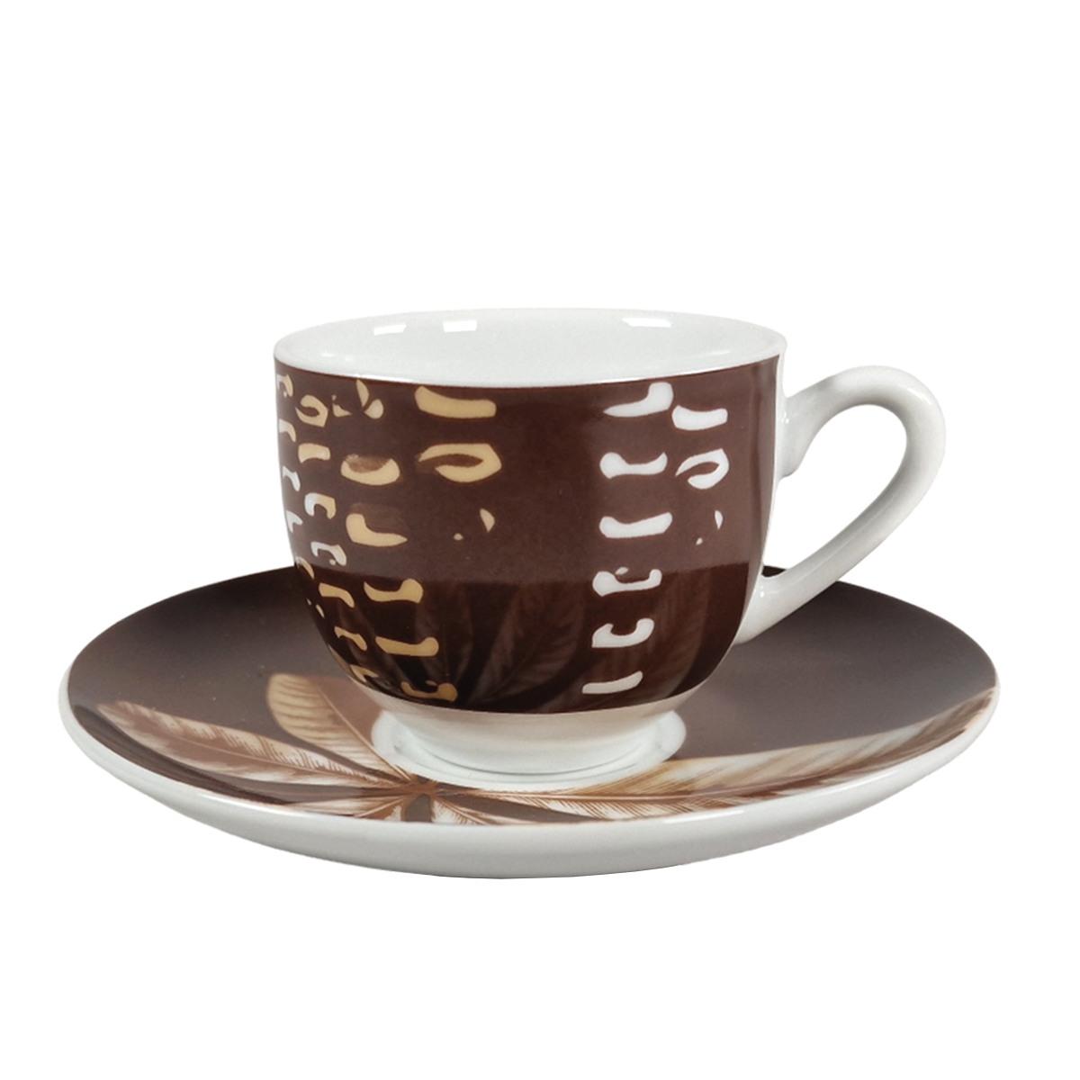 Tazzine Caff Set pz.6 Porcellana Fade Abaca | Fade