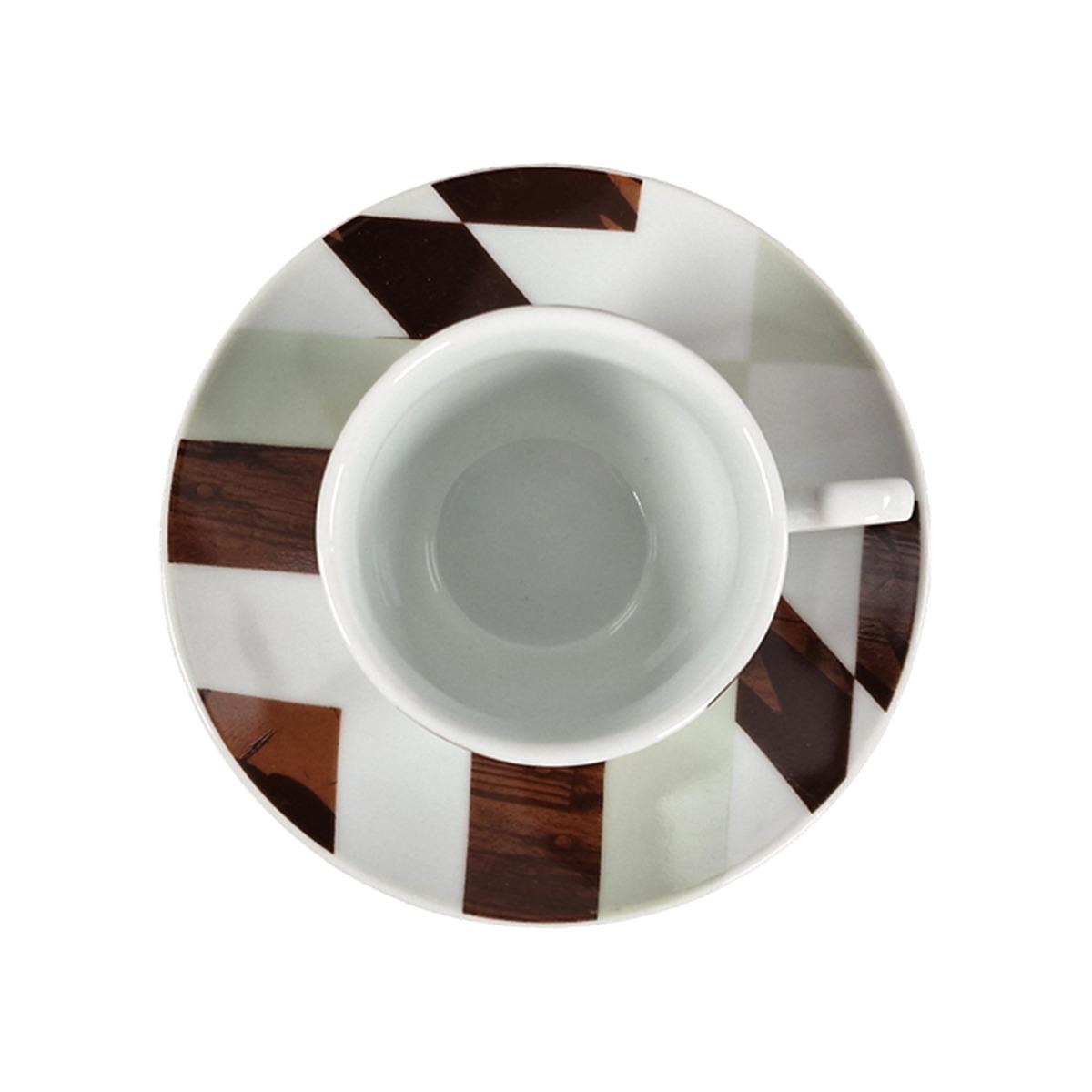 Tazzine Caff Set pz.6 Porcellana Fade Abaca | Fade