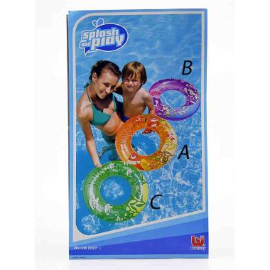 Ciambella Gonfiabile cm.Ø51 Fish Trasp. | M2 Store