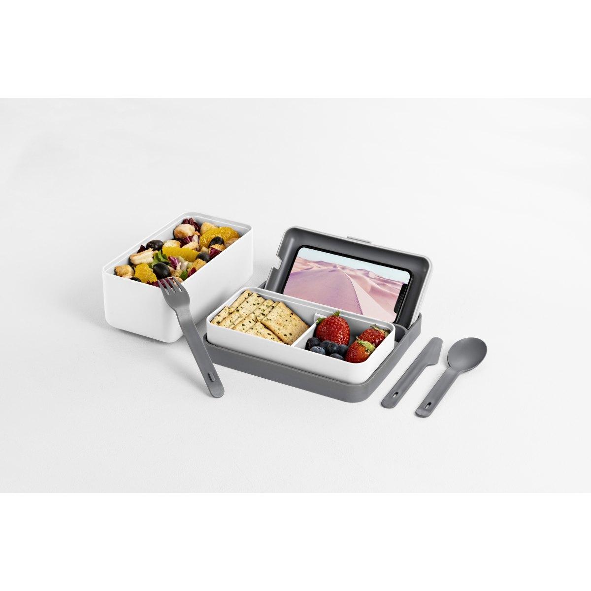 Contenitore PVC Porta Pranzo Bauletto Lunchbox Bianco | Veca S.p.A.