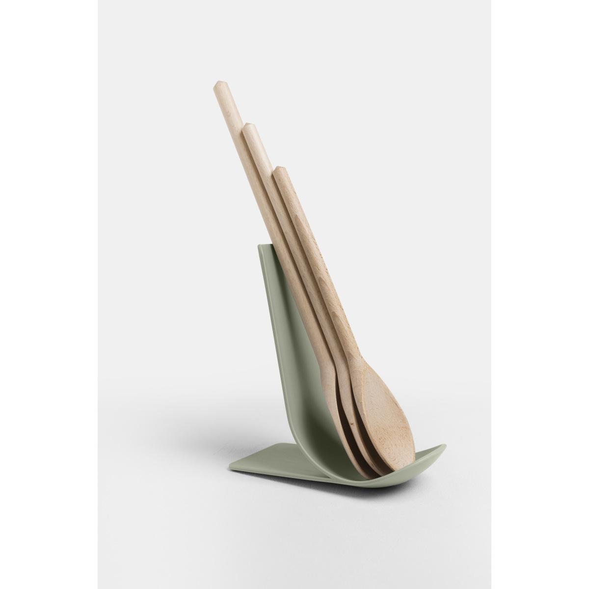 Poggia Mestolo Stand Verde cm.23x16x17 | Veca S.p.A.