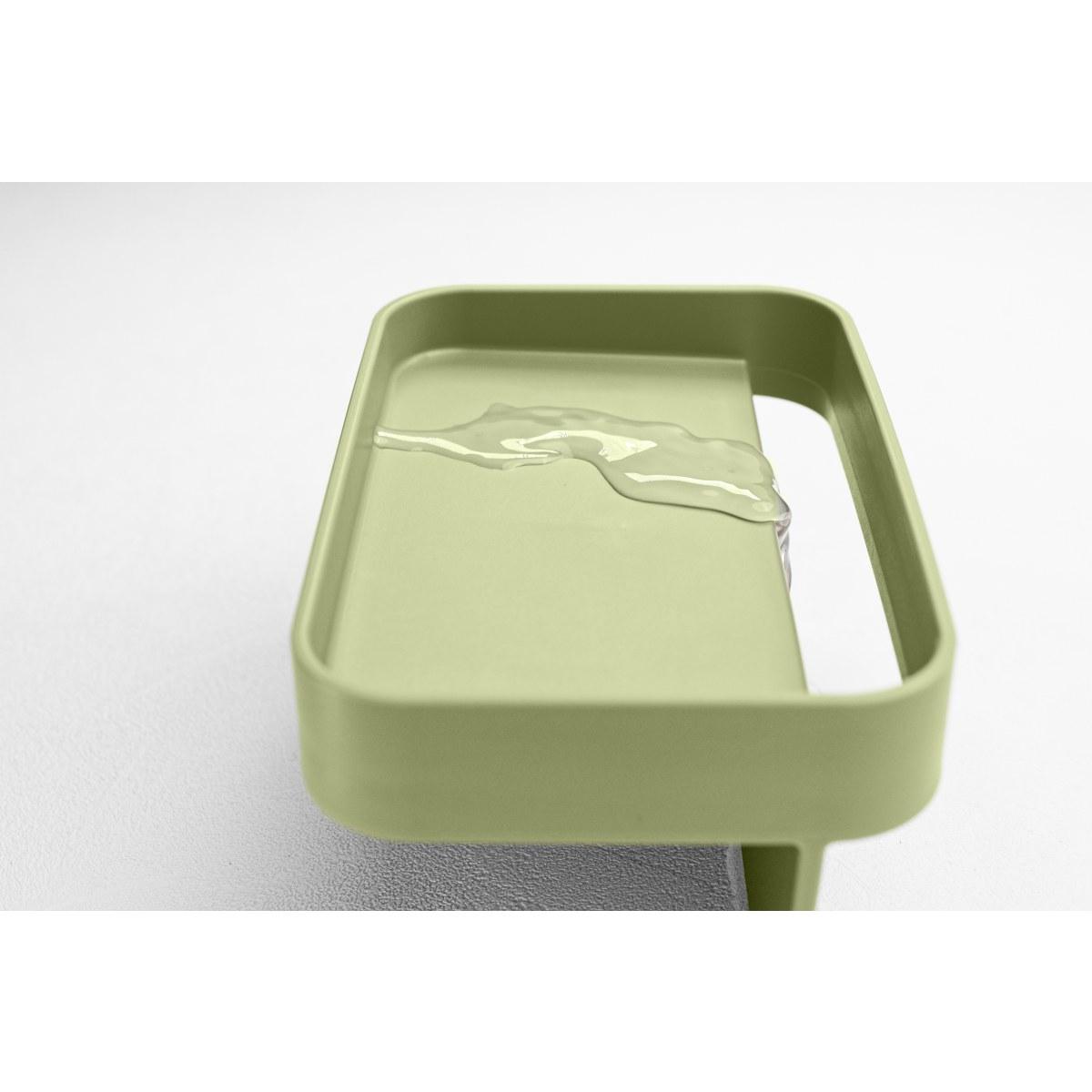 Porta Spugna Battigia Verde con Ventose cm.15 | Veca S.p.A.