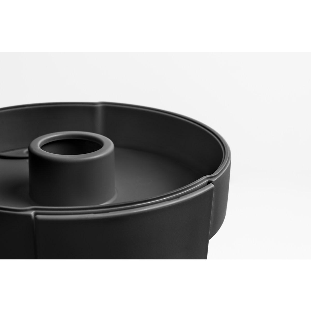 Porta Rotolo Stop Nero cm.16x36 | Veca S.p.A.