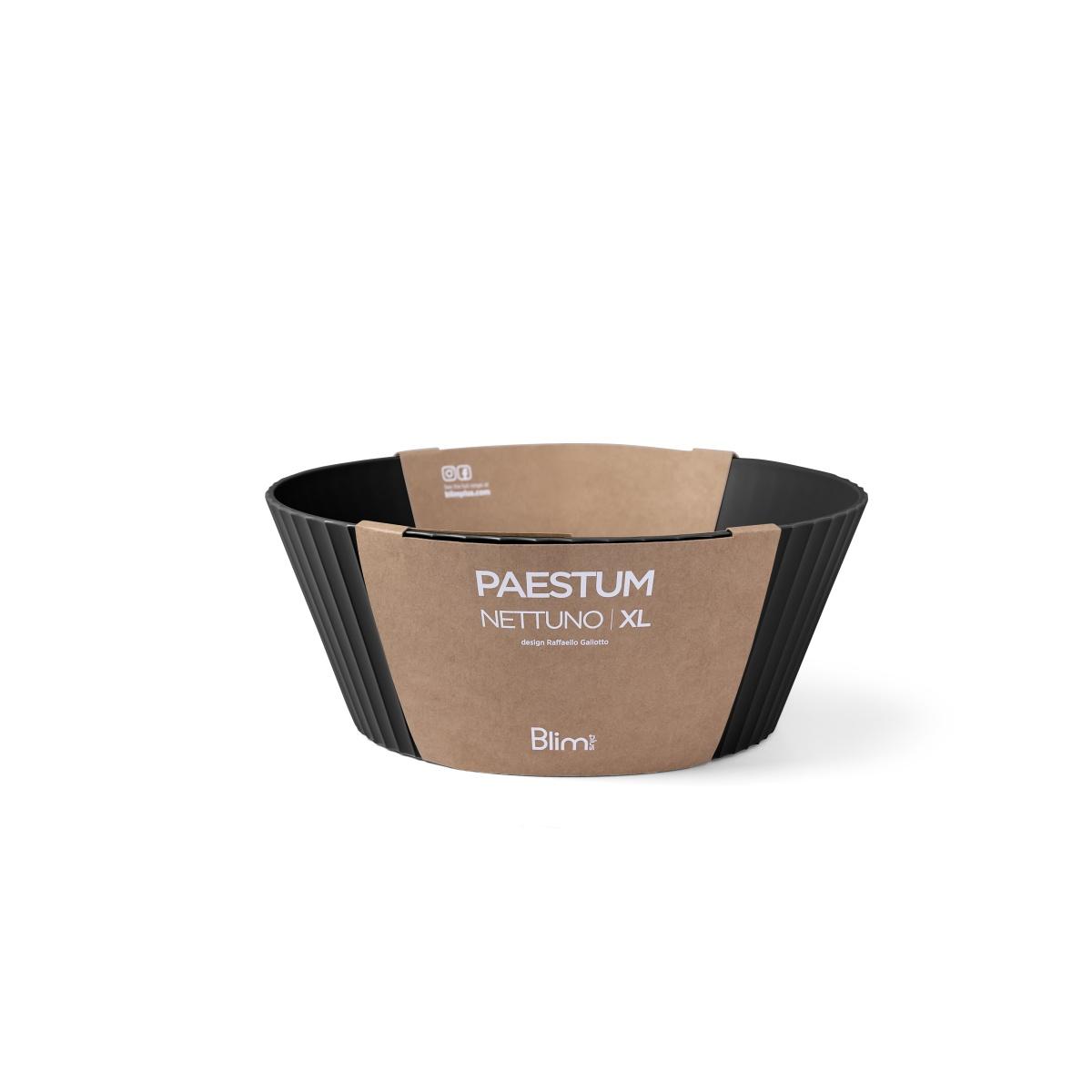 Ciotola Blim Paestum Nettuno XL Nera cm.30 | Veca S.p.A.