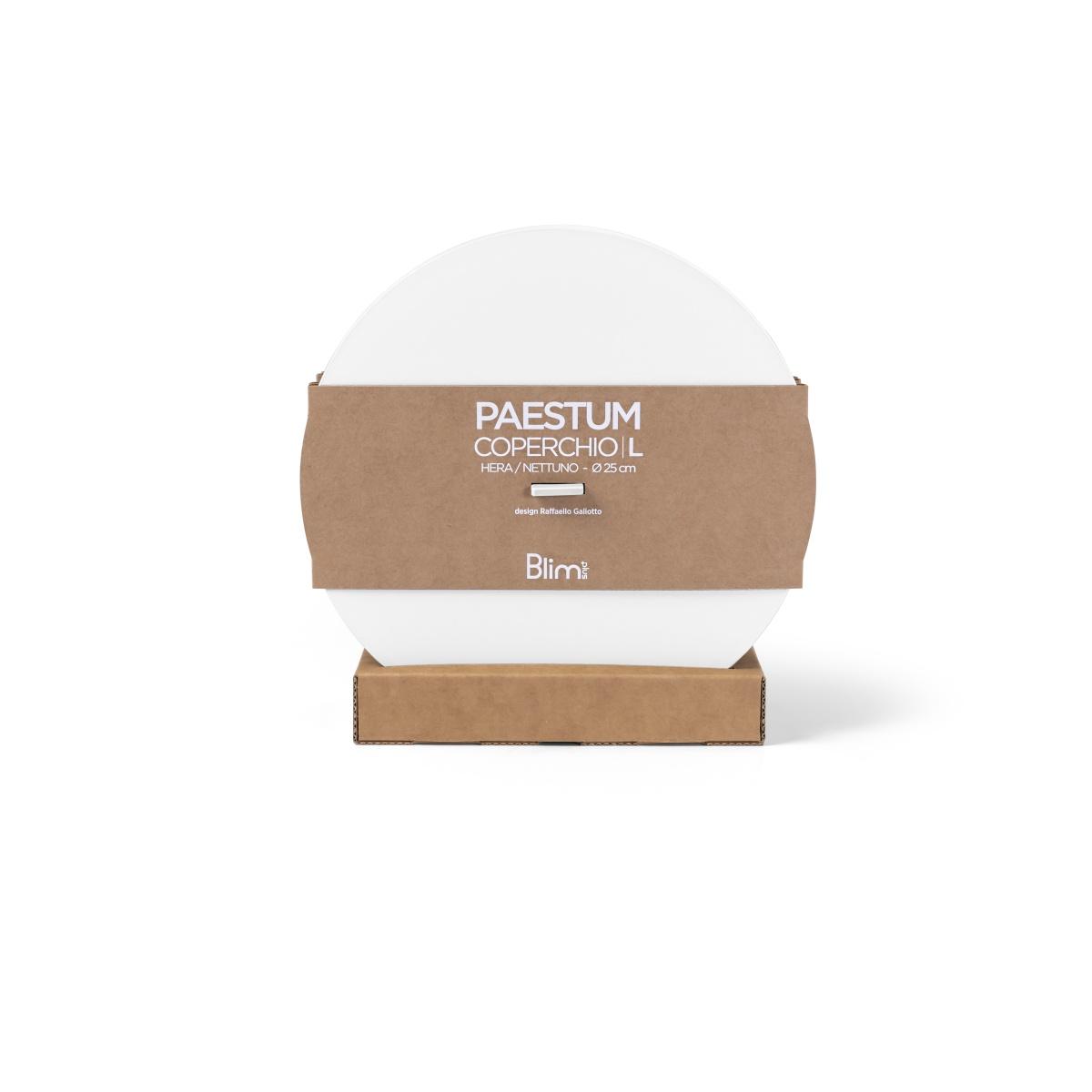 Coperchio Blim Paestum Bianco cm.25 | Veca S.p.A.