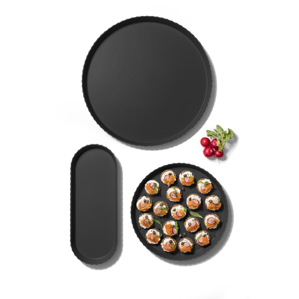 Vassoio Blim Atena L Nero cm.40 | Veca S.p.A.