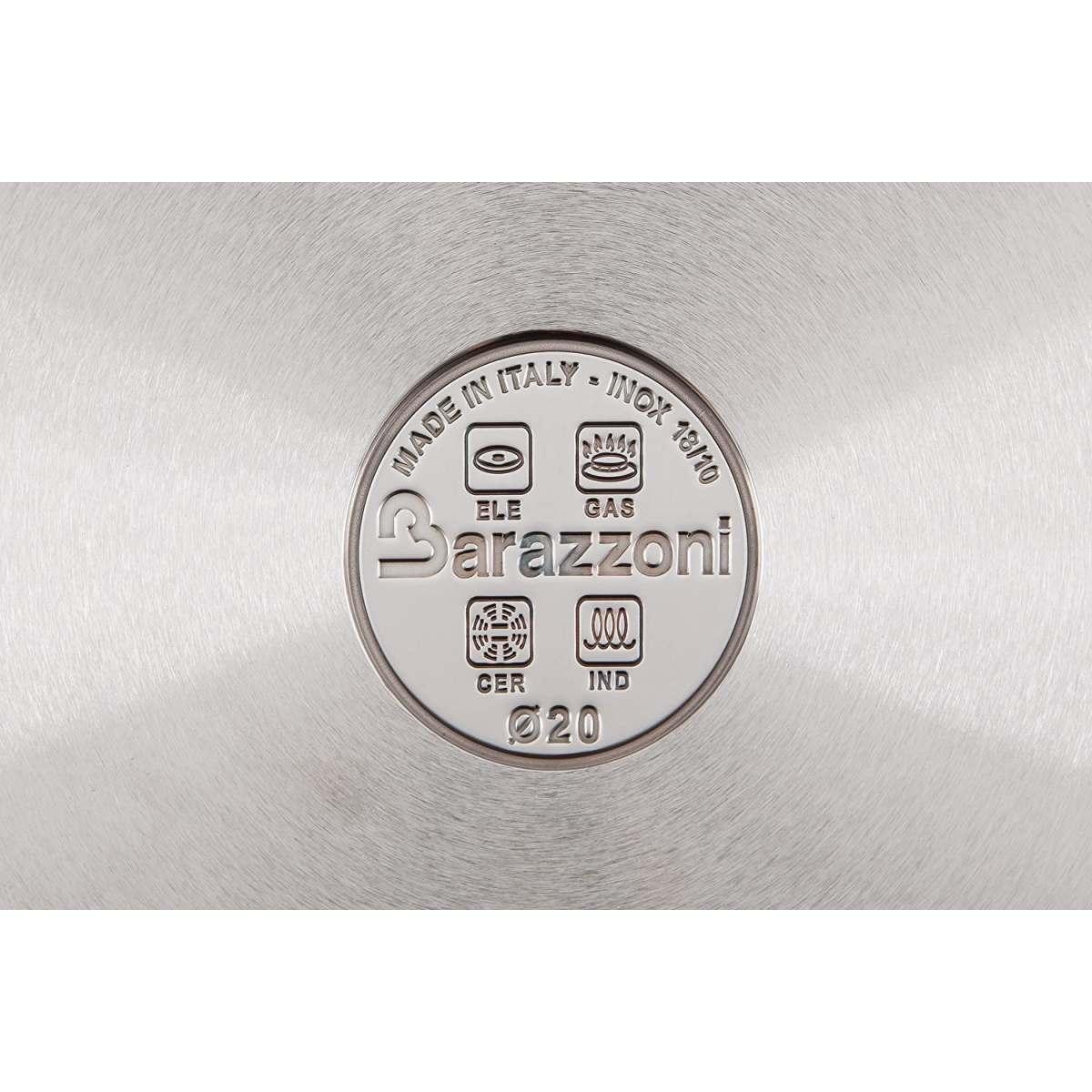 Casseruola cm.22 Barazzoni Inox Chef Line | Barazzoni
