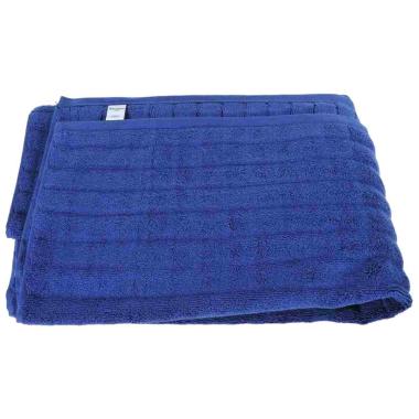 Asciugamano Barazzoni Telo Doccia Blu Onde Cotone cm.90x150 | Barazzoni