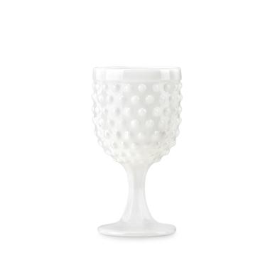 Bicchiere Vetro Singolo Calice Ibiza Bianco ml.300 | Fade