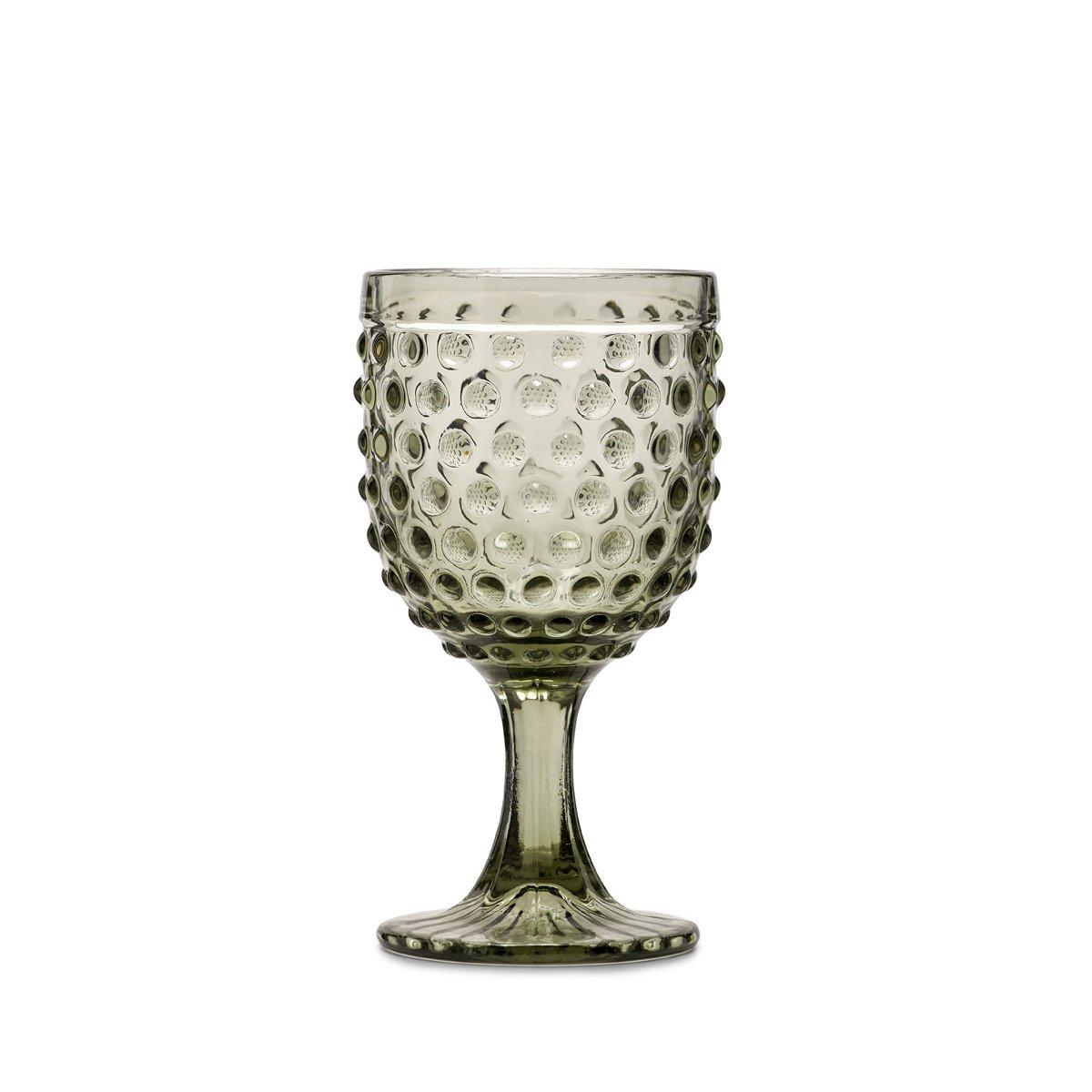 Bicchiere Vetro Singolo Calice Ibiza Grigio ml.300 | Fade